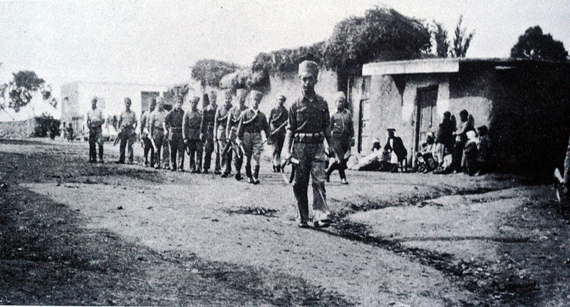 Picture for Yasur Village - Palestine: : فرقة من الشرطة المحلية فى قرية ياسور قضاء غزة قبل النكبة 1948 م