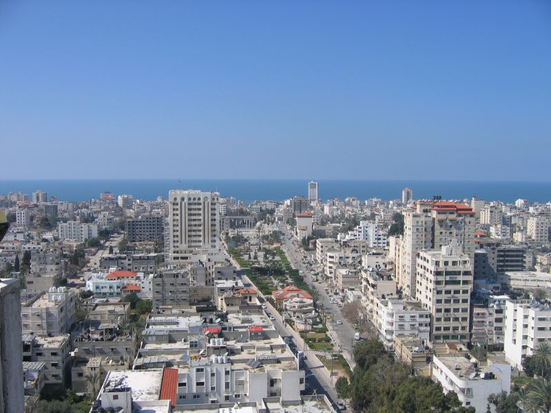Picture for Gaza City: : General view, looking West
