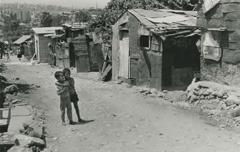 Picture for Tall al-Za'atr R.C. /Destroyed Camp - Palestine: : General view in the camp just before camp's destruction and before the famous massacre (1970). Read below comment