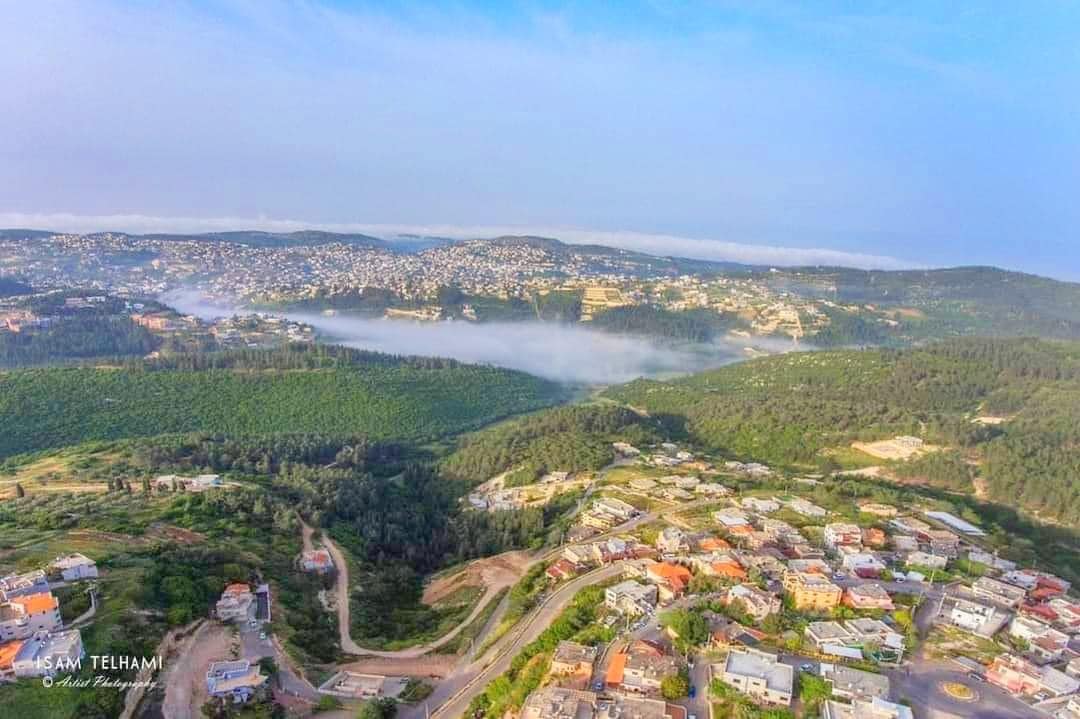 صورة لقرية عسفيا - فلسطين: : منظر عام رائع للبلدة
