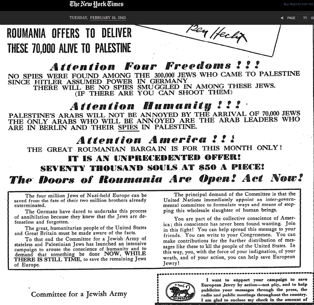 NYTimes 1982 Barmoda Conf 1944