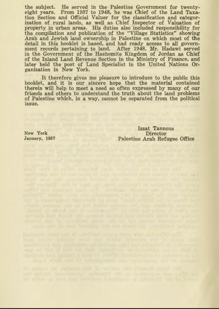 Land ownership in Palestine By Sami Haddawi page forward-2